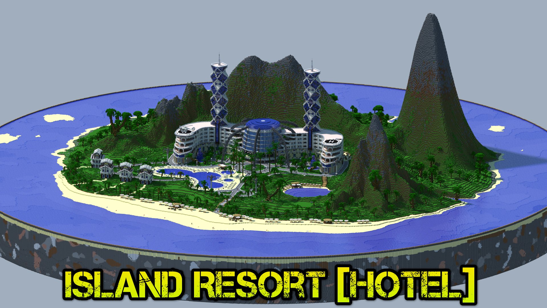 İndir Island Resort için Minecraft 1.12.2