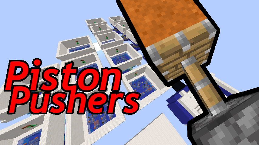 İndir Piston Pushers için Minecraft 1.14.4
