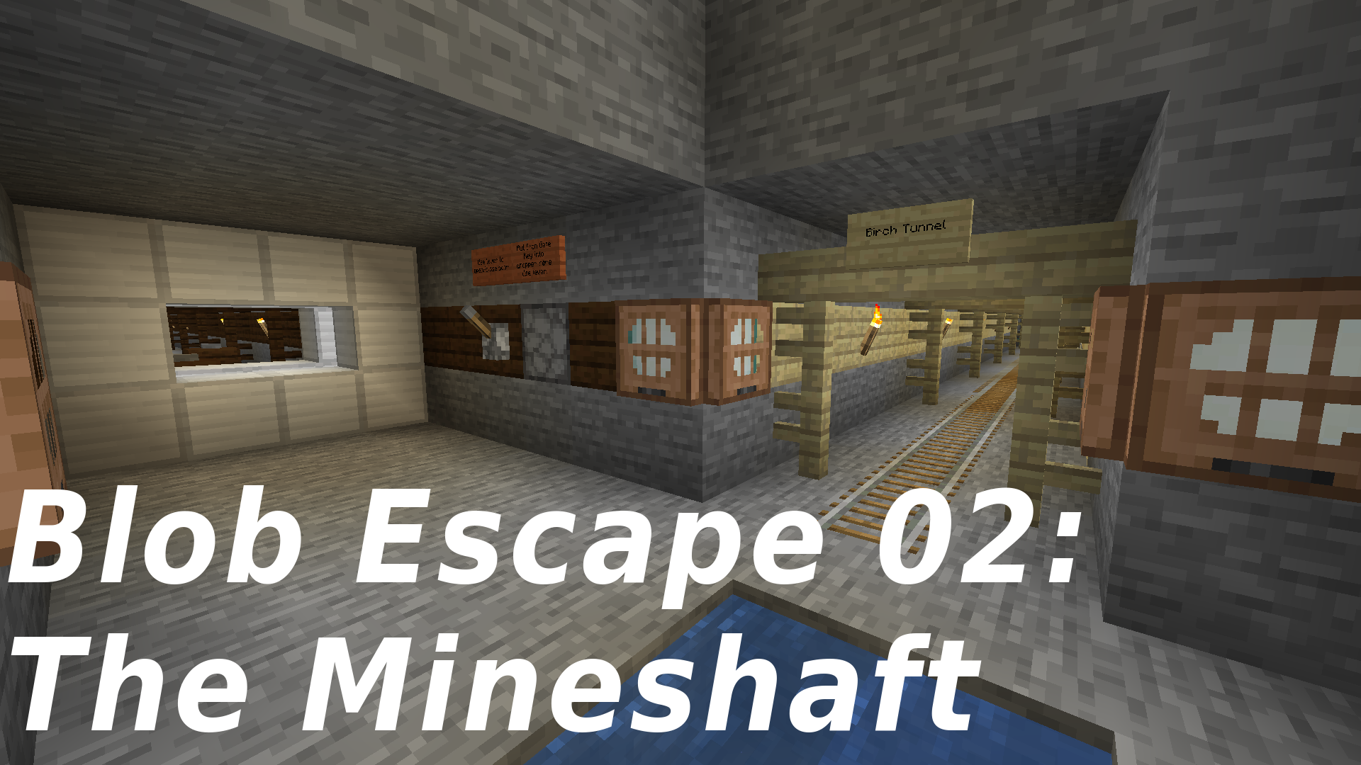 İndir Blob Escape 02: The Mineshaft için Minecraft 1.14.4