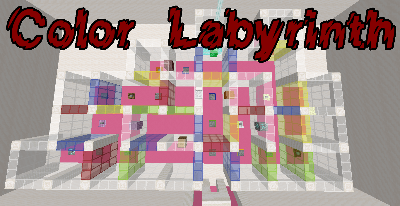 İndir Color Labyrinth için Minecraft 1.14.4