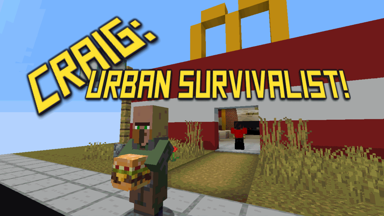 İndir Craig: Urban Survivalist! için Minecraft 1.14.4