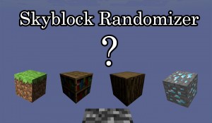 İndir Skyblock Randomizer için Minecraft 1.14.4