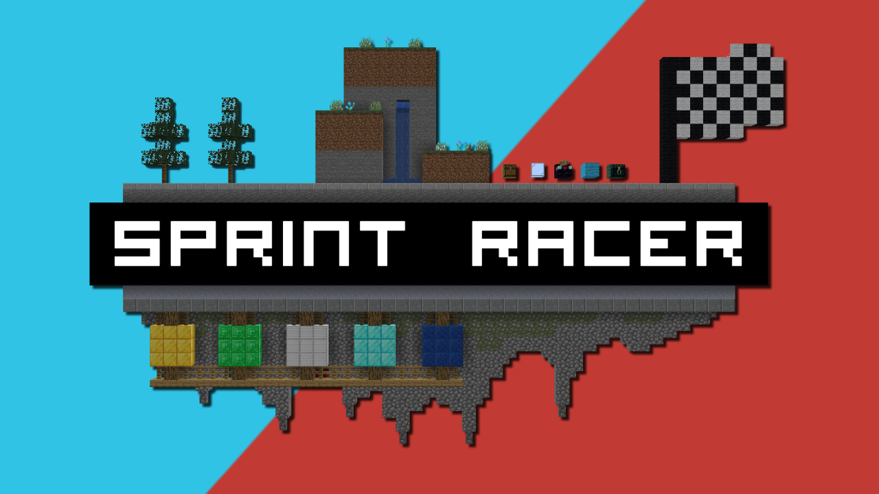 İndir Sprint Racer için Minecraft 1.14.4