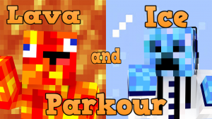 İndir Lava and Ice Parkour için Minecraft 1.12.2