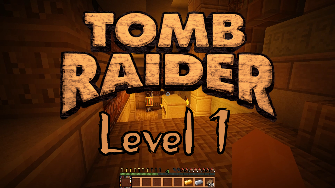 İndir Tomb Raider The New Adventure - Level 1 için Minecraft 1.12.2