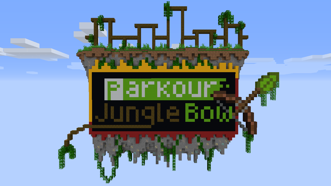 İndir Parkour Jungle Bow için Minecraft 1.15.1
