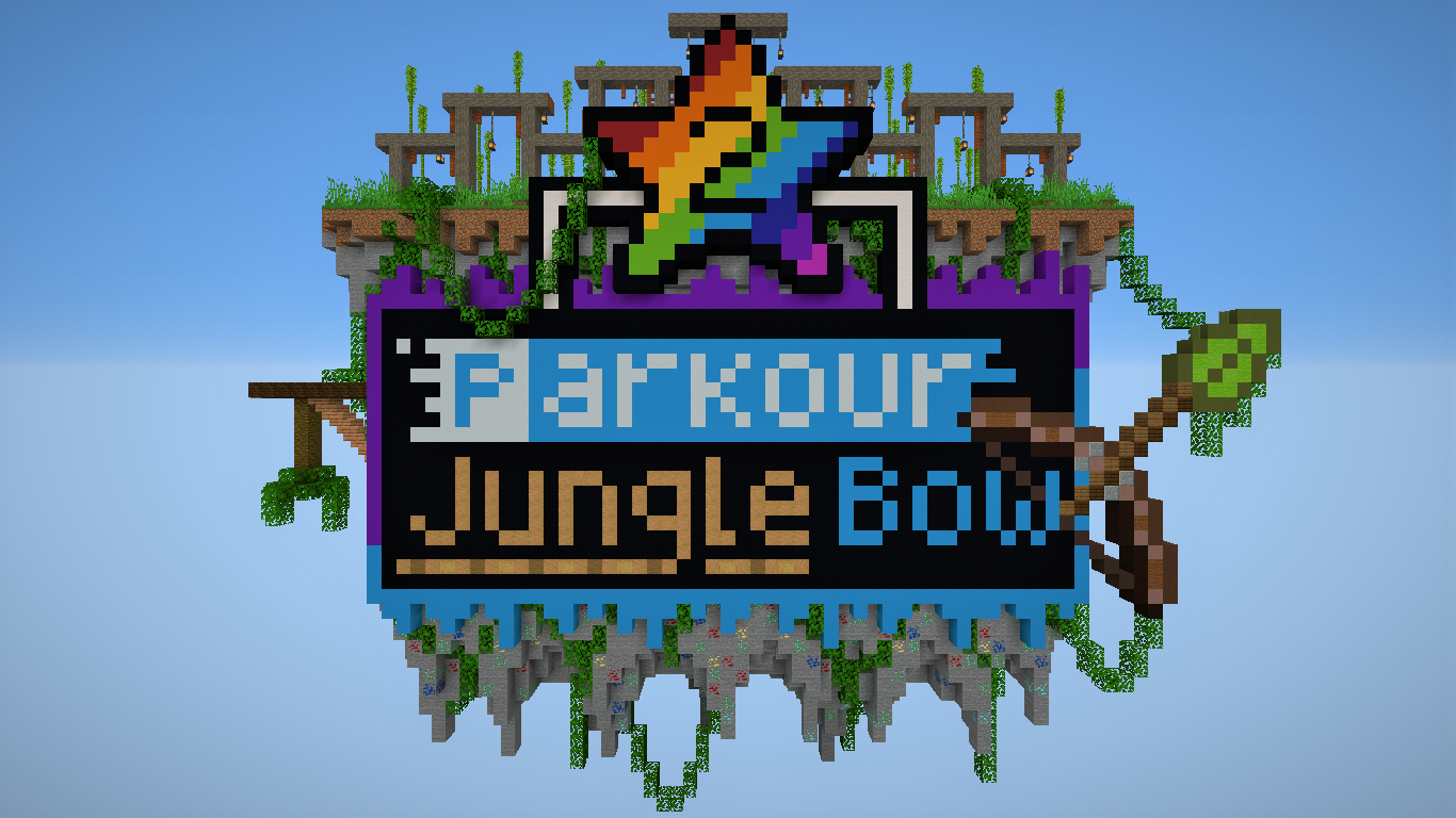 İndir Parkour Jungle Bow 2 için Minecraft 1.15.1