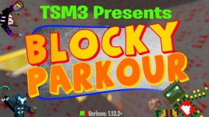 İndir Blocky Parkour için Minecraft 1.13.2