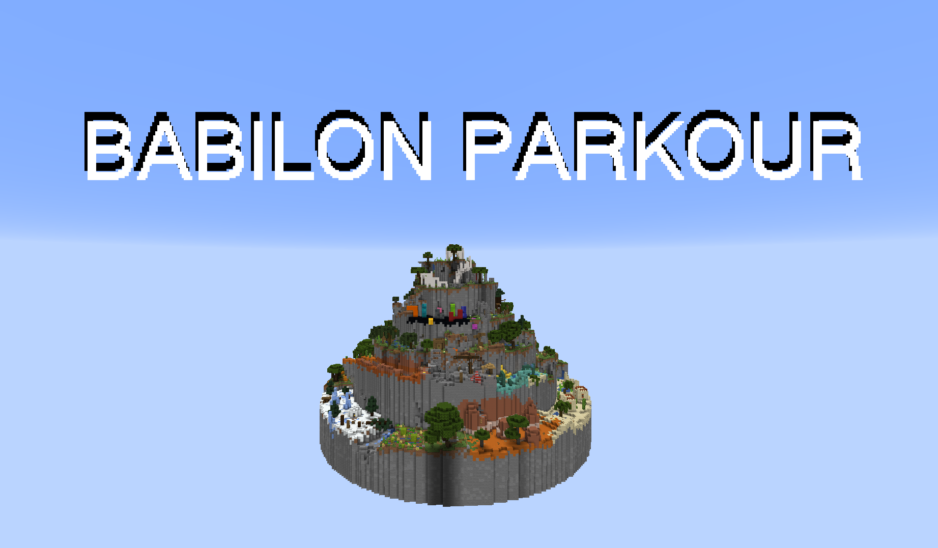 İndir BABILON Parkour için Minecraft 1.15.2