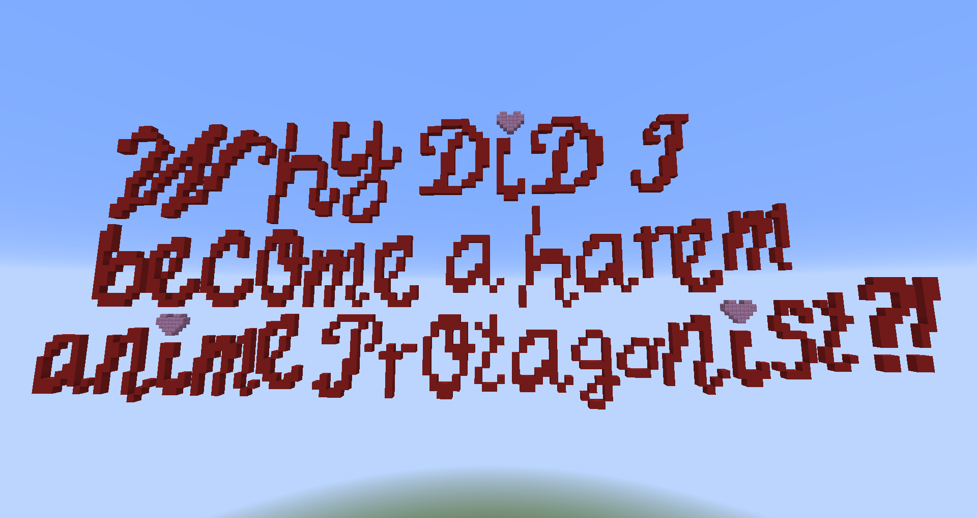 İndir Why did I become a harem anime protagonist?! için Minecraft 1.16.1