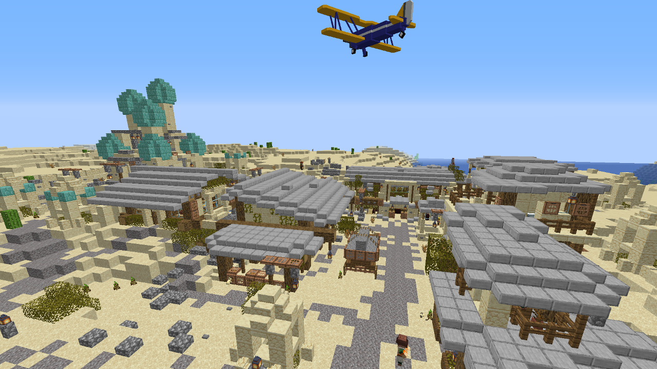 İndir Beyond 256: Flight Simulator için Minecraft 1.16.1