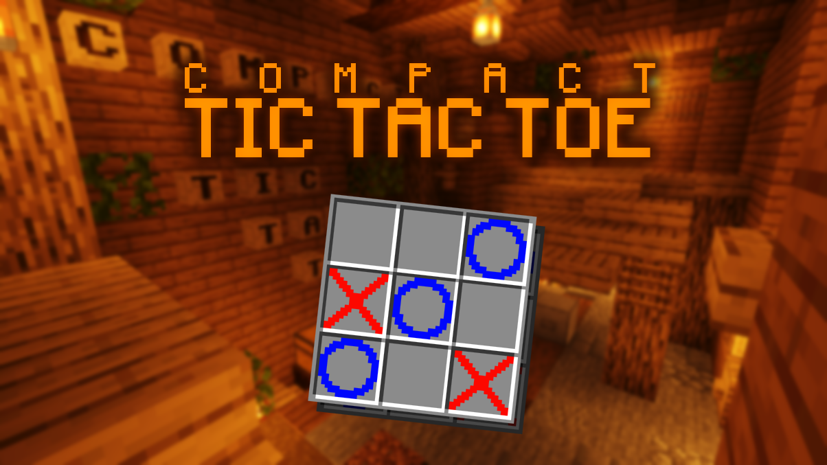 İndir Compact Tic Tac Toe için Minecraft 1.16.2