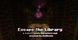 İndir Escape the Library için Minecraft 1.16.2