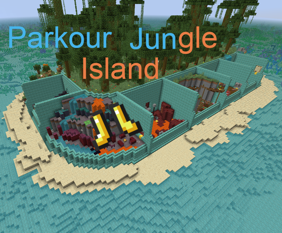 İndir Parkour Jungle Island için Minecraft 1.16.3