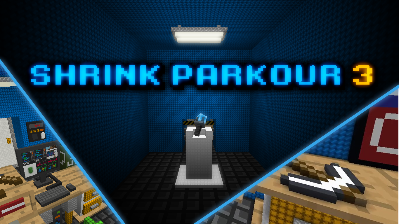 İndir Shrink Parkour 3 için Minecraft 1.16.4