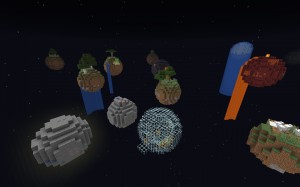 İndir Floating Planets Survival için Minecraft 1.16.4
