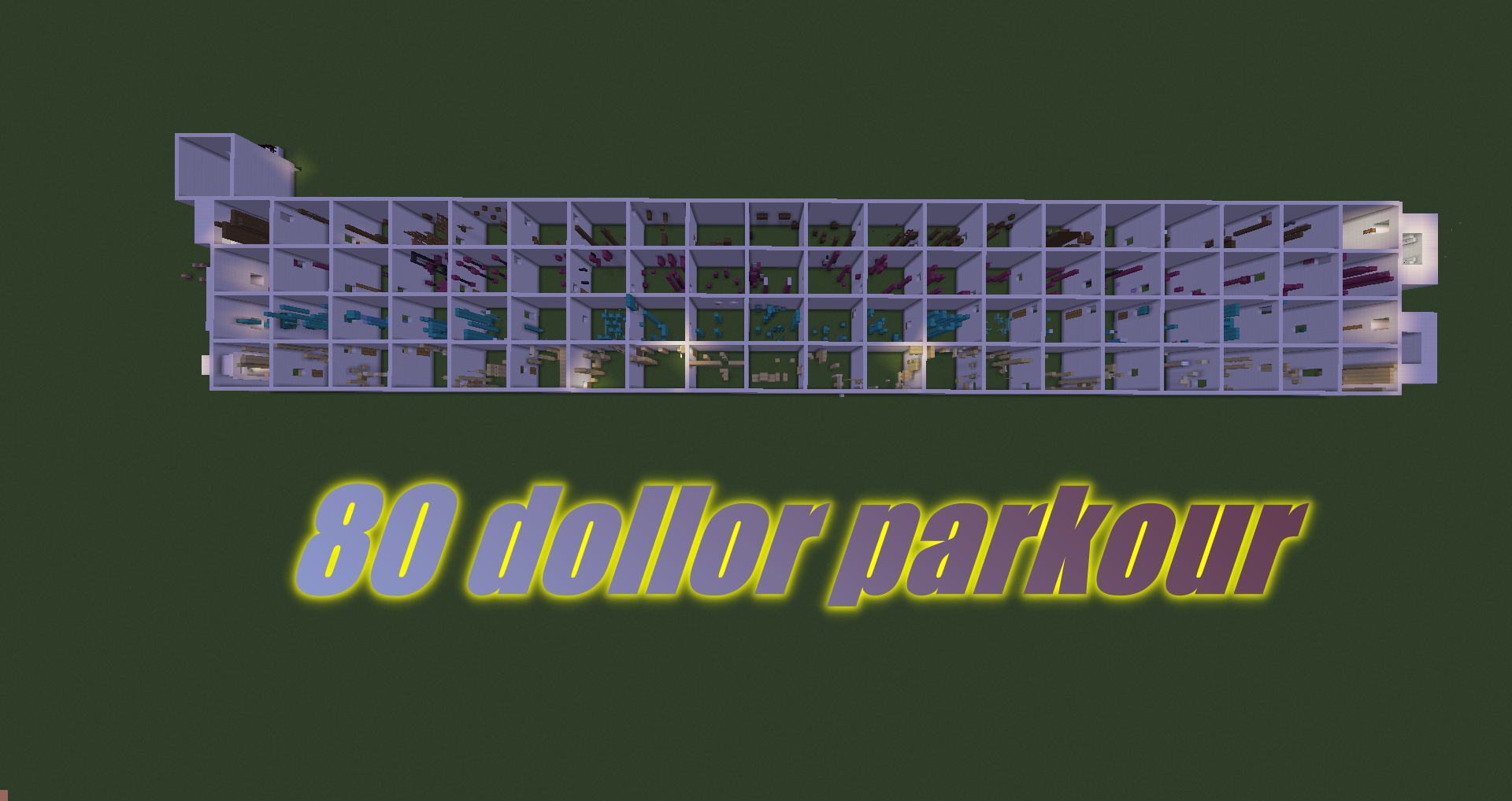 İndir 80 Dollar Parkour için Minecraft 1.16.5