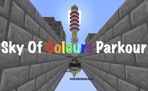 İndir Sky of Colours Parkour için Minecraft 1.16.4