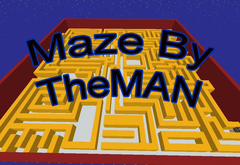 İndir Maze By TheMAN için Minecraft 1.16.5