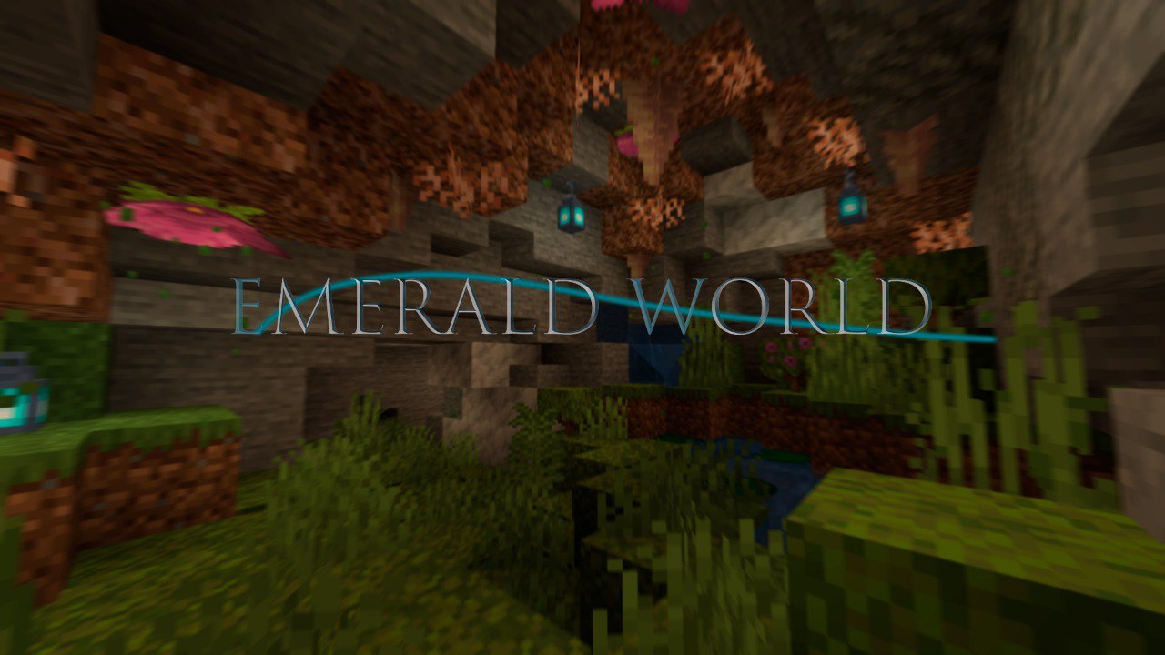 İndir Emerald World için Minecraft 1.17
