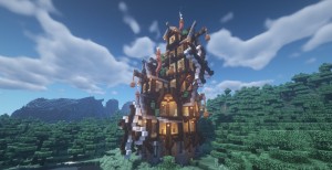 İndir SteamPunk Mansion için Minecraft 1.16.3
