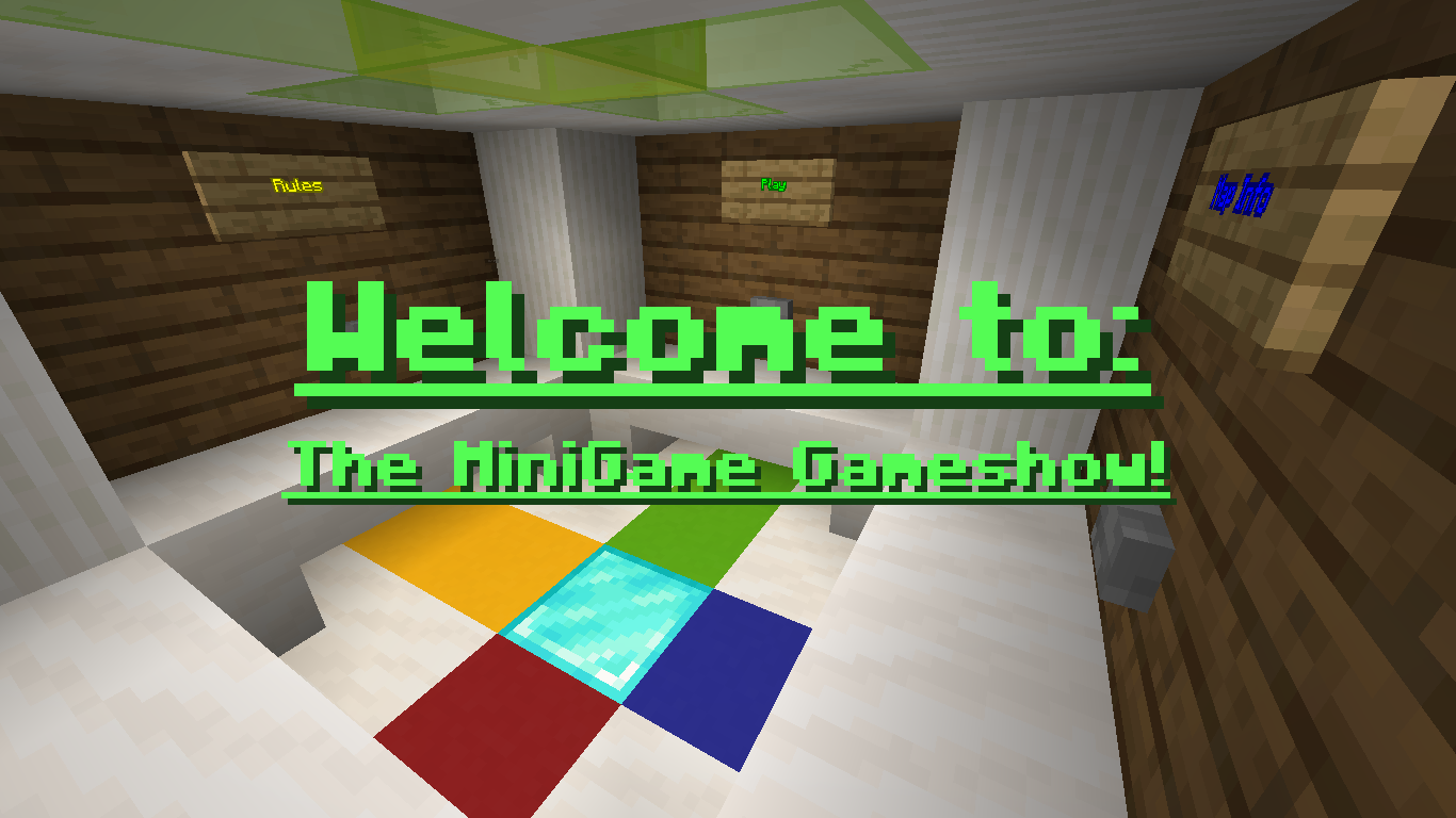 İndir The Minigame Gameshow için Minecraft 1.17.1