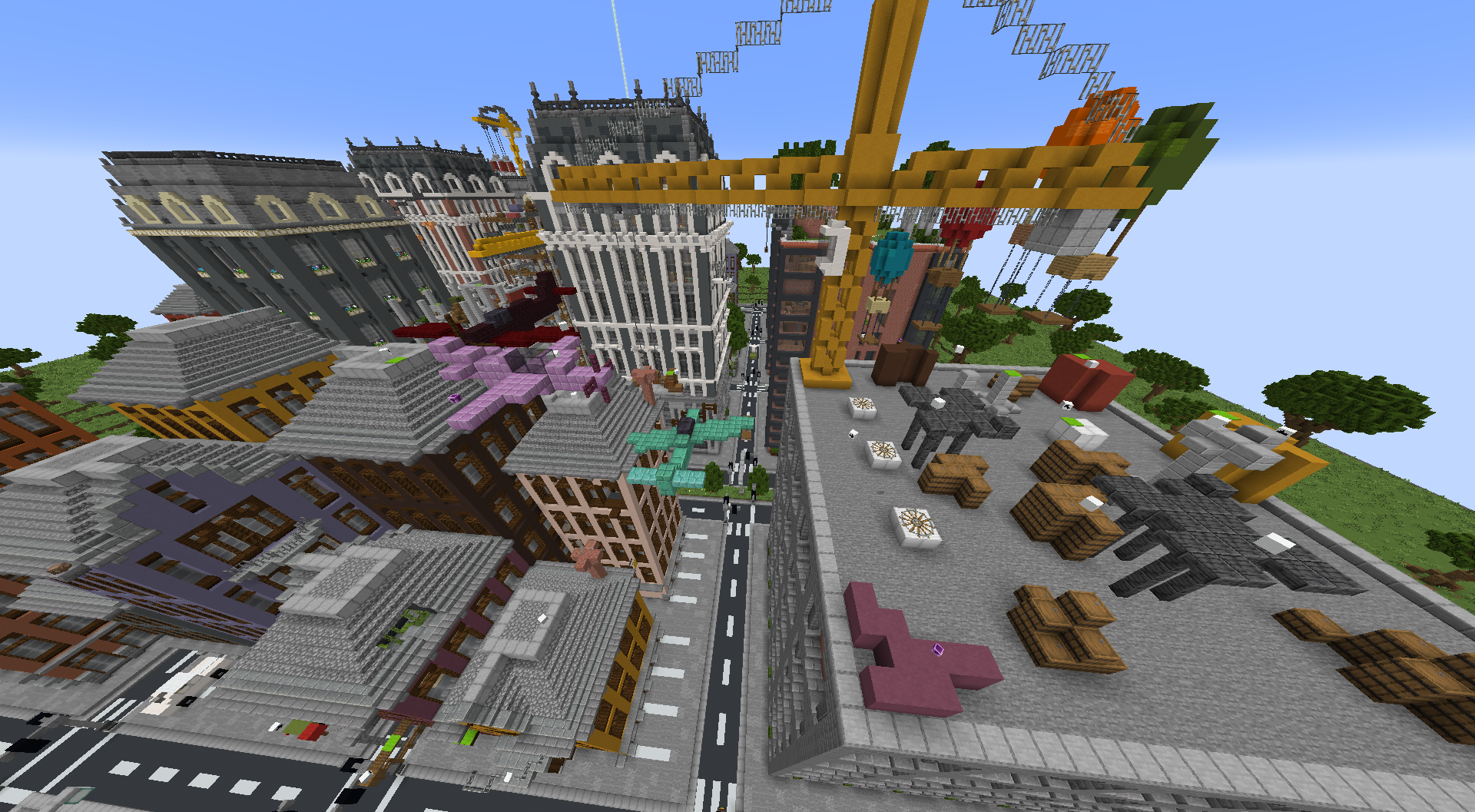 İndir Parkour City için Minecraft 1.17