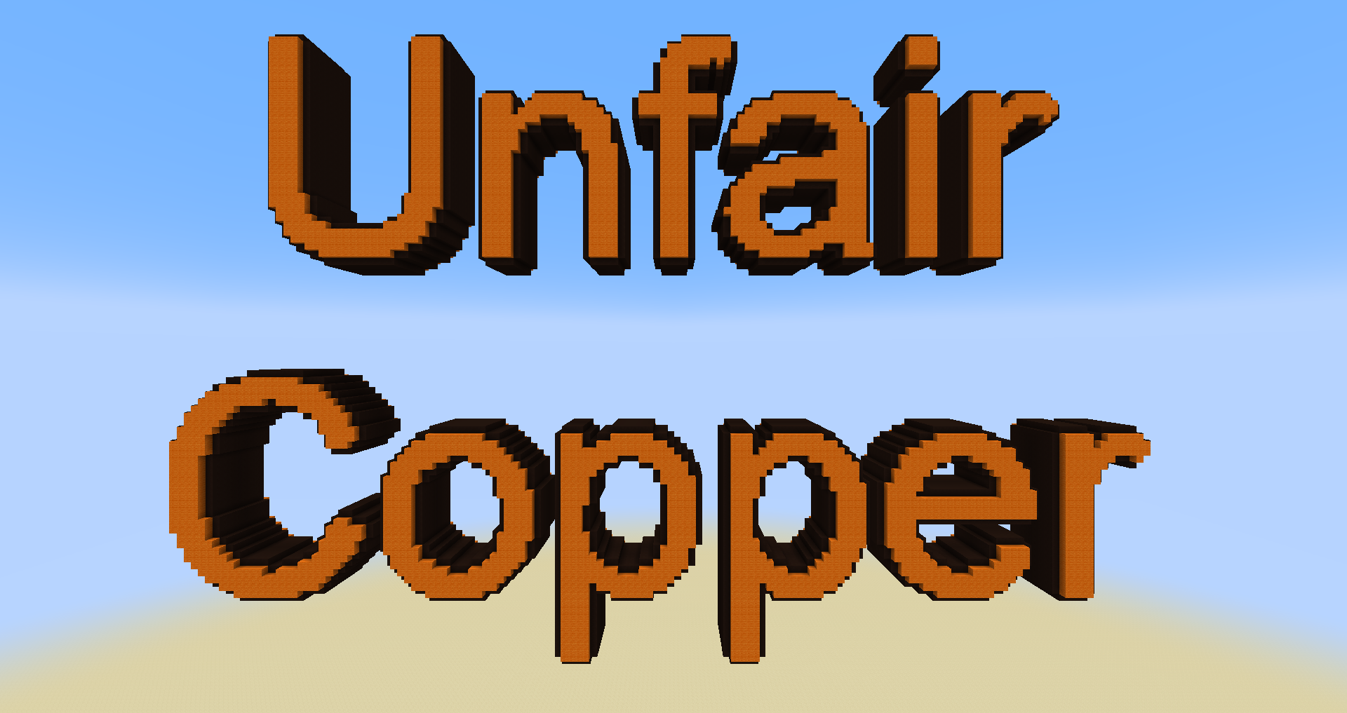 İndir Unfair Copper için Minecraft 1.17.1