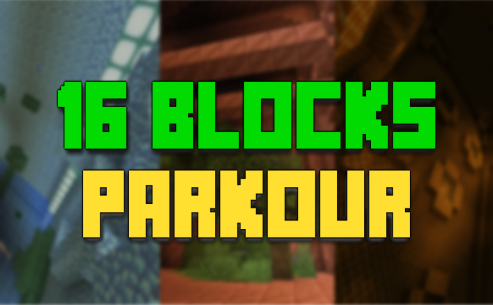İndir 16 BLOCKS PARKOUR için Minecraft 1.17.1