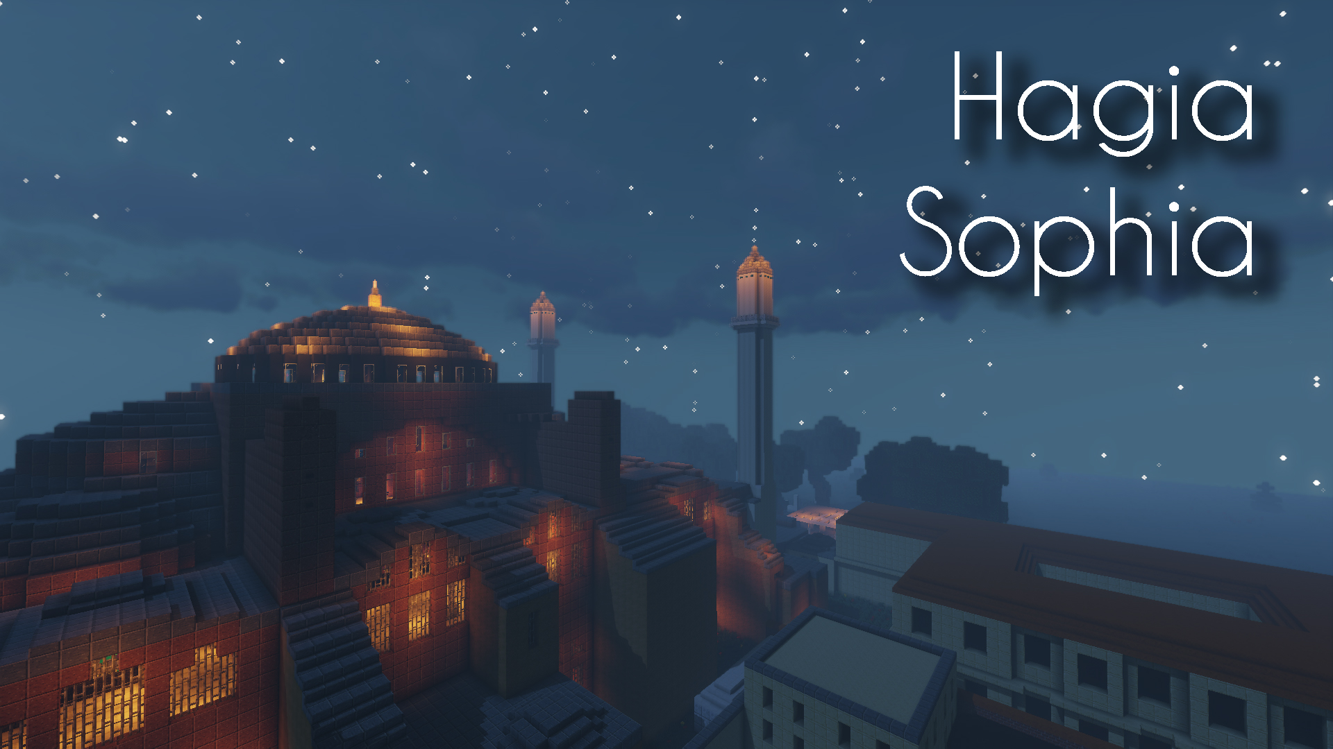 İndir Hagia Sophia için Minecraft 1.17.1