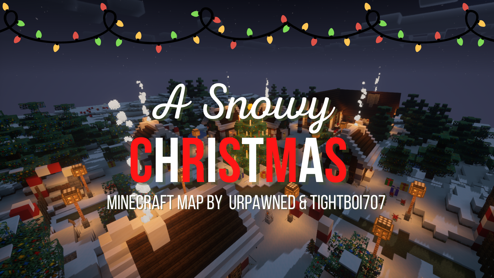 İndir A Snowy Christmas için Minecraft 1.17.1