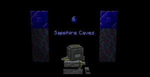 İndir Sapphire Caves için Minecraft 1.17.1