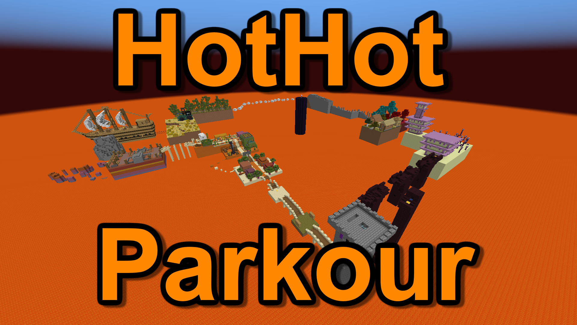 İndir HotHot Parkour 1.0 için Minecraft 1.19.2