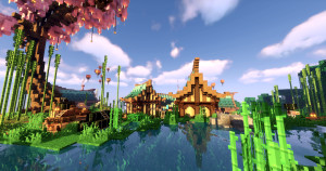 İndir Hide & Seek: Panda Village 1.0 için Minecraft 1.18.2