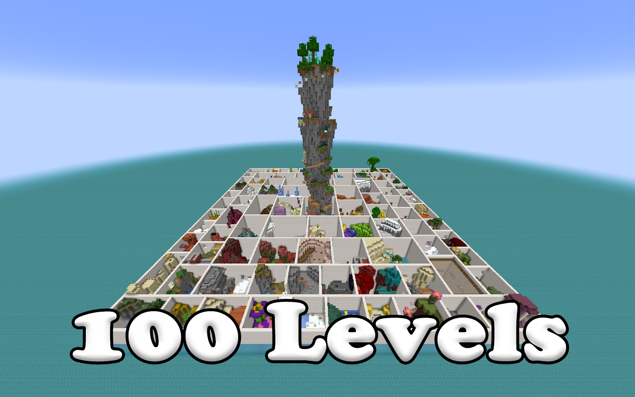 İndir 100 Levels 1.2 için Minecraft 1.20.1