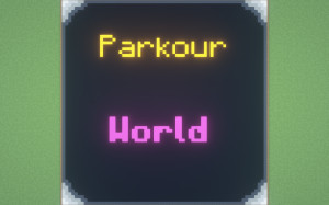 İndir Parkour World 1.0 için Minecraft 1.18.1