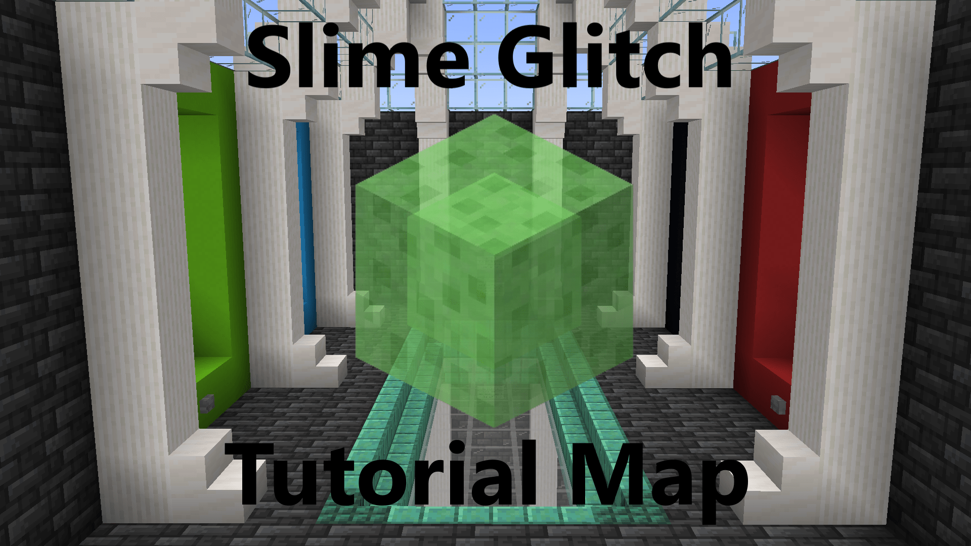 İndir Slime Glitch Tutorial Map 1.0 için Minecraft 1.18.2