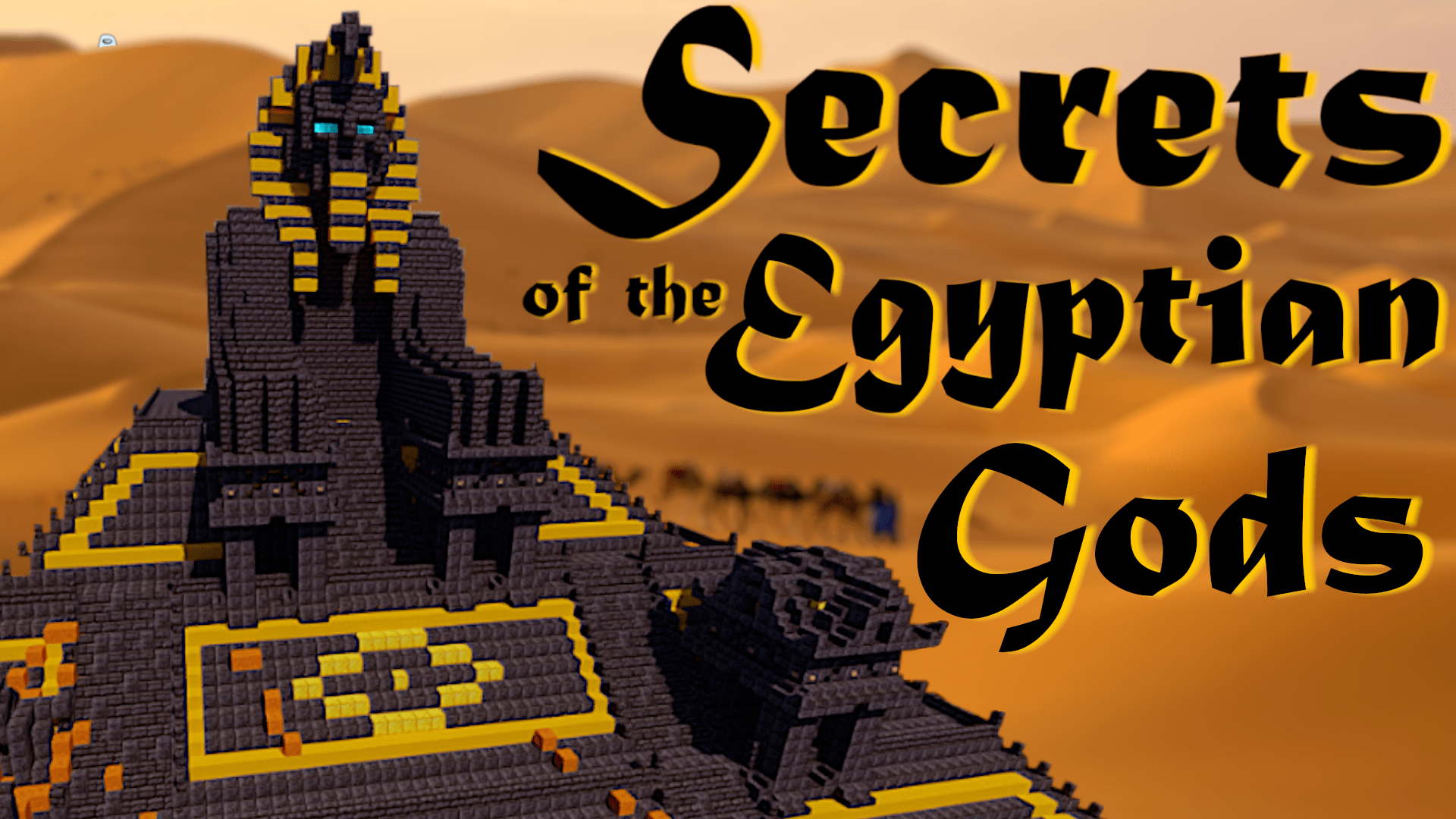 İndir Secrets of the Egyptian Gods 1.1 için Minecraft 1.18.2