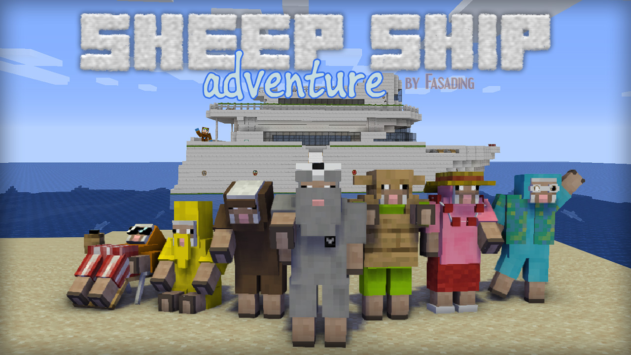 İndir Sheep Ship Adventure 1.1.5 için Minecraft 1.19.3