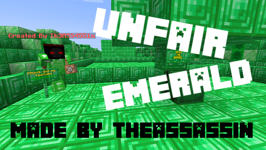 İndir Unfair Emerald 1.0 için Minecraft 1.18.2
