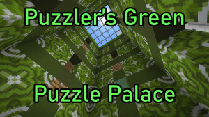 İndir Puzzler's Green Puzzle Palace 1.0 için Minecraft 1.18.1
