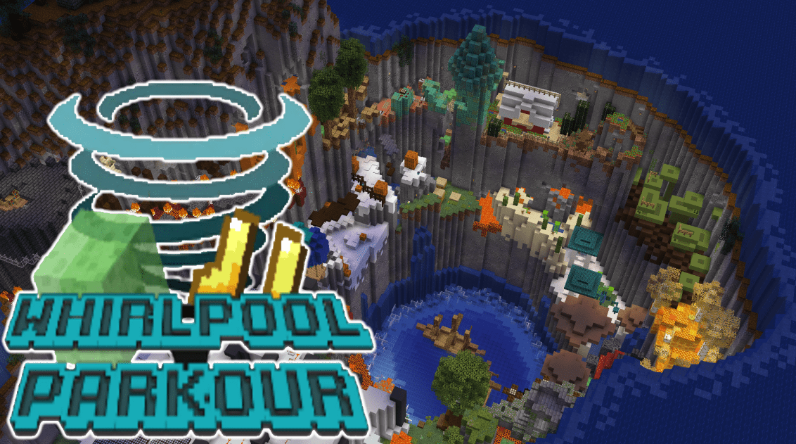 İndir Whirlpool Parkour 1.1 için Minecraft 1.18.1