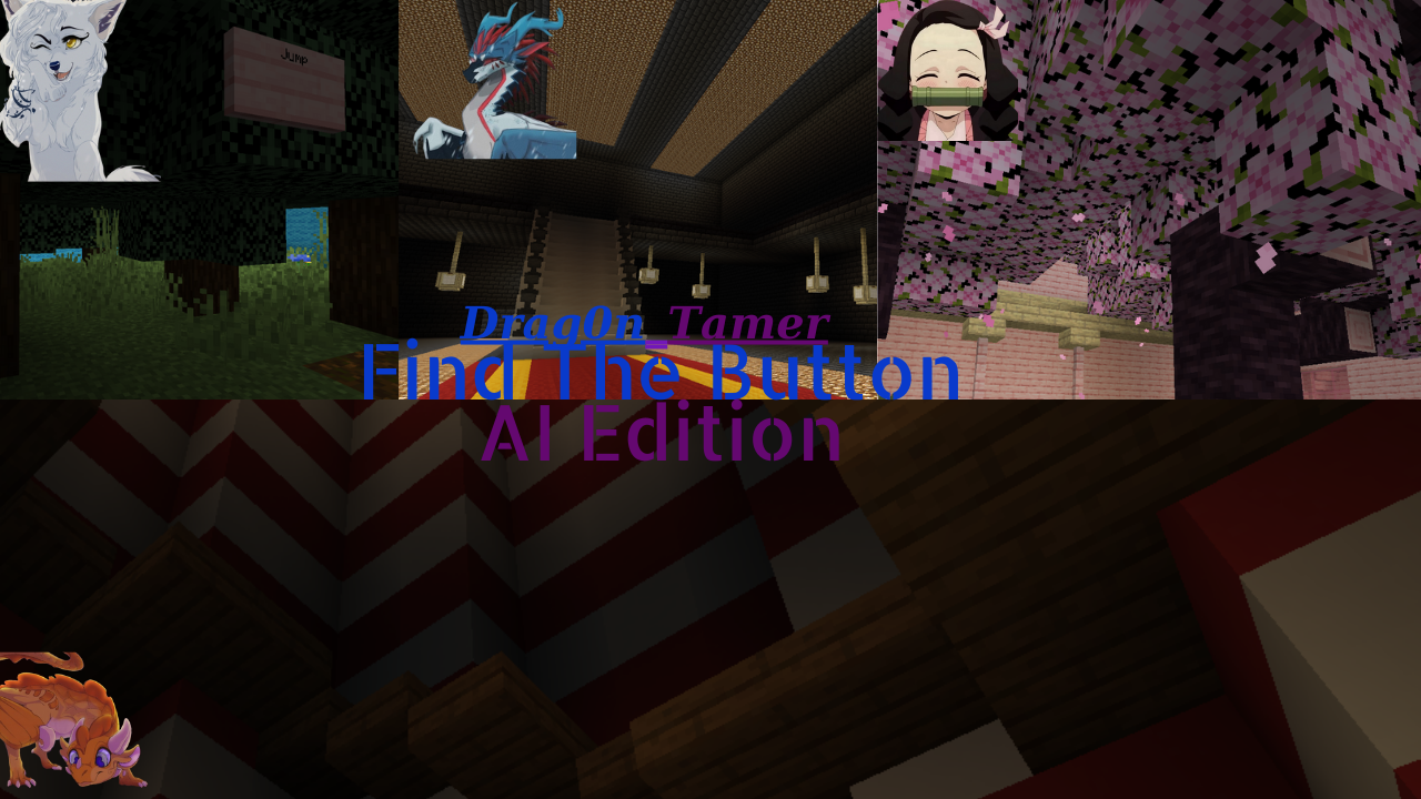 İndir Find The Button: AI Edition 1.0 için Minecraft 1.20.1