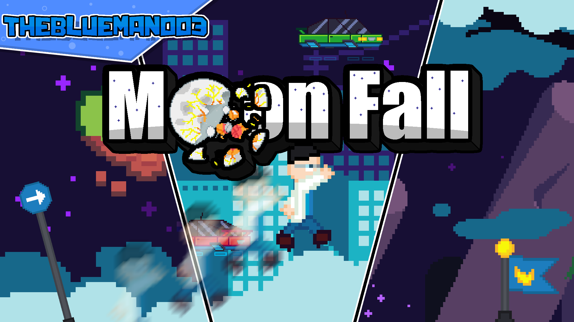 İndir Moon Fall 1.0.0 için Minecraft 1.20.2