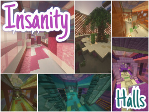 İndir Insanity Halls 1.0 için Minecraft 1.19.4
