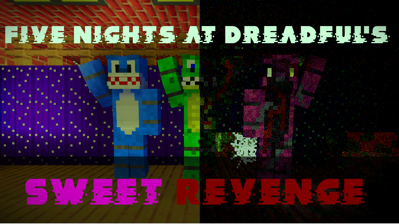 İndir Five Nights at Dreadful's Sweet Revenge 1.0 için Minecraft 1.20.1