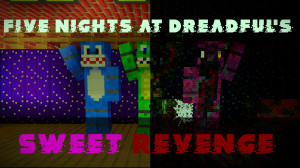 İndir Five Nights at Dreadful's Sweet Revenge 1.0 için Minecraft 1.20.1