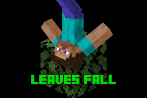 İndir LEAVES FALL 1.0 için Minecraft 1.20