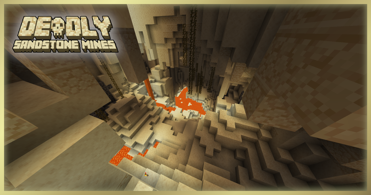 İndir Deadly Sandstone Mines 1.0 için Minecraft 1.20.1