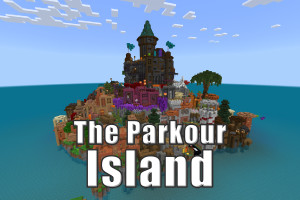 İndir The Parkour Island 1.0 için Minecraft 1.20.1